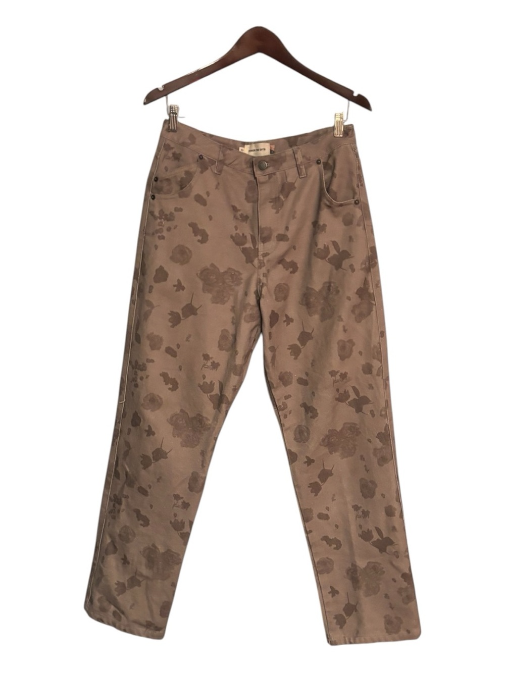 Honor The Gift Tonal Floral Twill Pants size 30